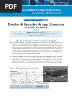 Derechos de Extraccion de Agua Subterranea