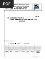 Method Statement For Surface Preparation Prtective Coating