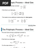 Polytropic Relations