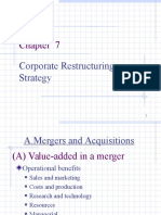 Corporate Restructuring Strategy