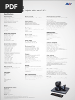 EVC300 Specsheet PDF