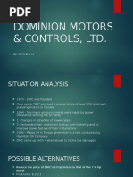 Dominion Motors & Controls, LTD