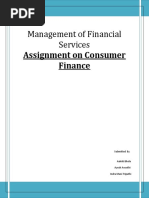 Consumer Finance