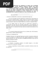 Contrato de Promesa