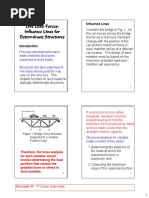 L8 - Influence Line Diagrams