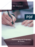 Implantación Del Programa de Ventas