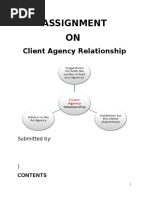 Client Agency Relationship