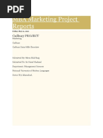 MBA Marketing Project Reports On Cadbury