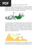 Zonas de Fresnel e Interferencia de Ondas