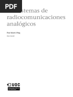 Subsistemas de Radiocomunicaciones Analógicos - Pere Martí Puig - Universidad Oberta de Catalunya