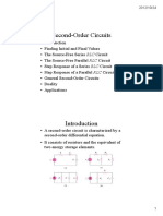 Second Order Circuits PDF