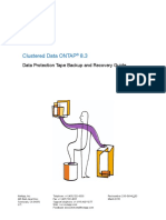 Clustered Data ONTAP 83 Data Protection Tape