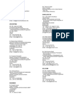 List of Participants GC-23