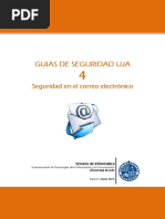 Guias de Seguridad UJA - 4. Seguridad en El Correo Electronico