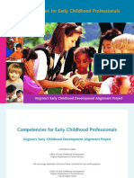 Competencies For Early Childhood Professionals