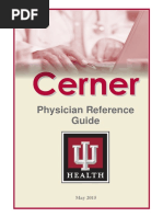 Cerner Physician Reference Guide