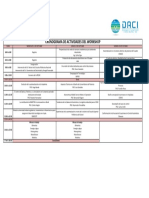 Cronograma de Actividades Workshop