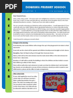 N E W S L E T T E R: Downsell Primary School