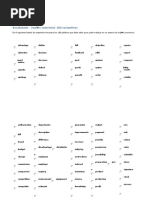 Vocabulario Sustantivos en Ingles Comercial