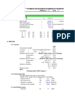 Technical Calculation of Segmental PC I Beam For Bridge SPAN (CTC) L I. Data