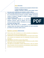 Reporteros y Periodistas Nacionales e Internacionales (Mexico)