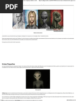 Lista de Razas Extraterrestres Que Cooperan Con El Complejo Militar e Industrial PDF