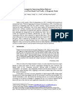 Strategies For Improving Indian Railways' Market Share of Port Based Coal Traffic: A Diagnostic Study