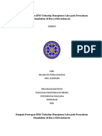 Dampak Penerapan IFRS Terhadap Manajemen Laba Pada Perusahaan Manufaktur Di Bursa Efek Indonesia