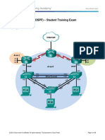 Skills Assessment (OSPF) - Student Training Exam: CCNA: Scaling Networks