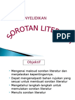 Kuliah 4 - Sorotan Literatur