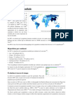 Population Mondiale