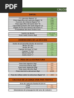 Calculo Estructural de Alcantarilla Cajon
