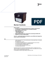 LFL Gas Burner Control