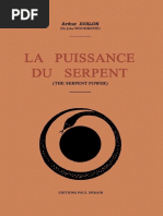 La Puissance Du Serpent - Arthur Avalon