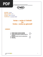 Verbes Suivis de Linfinitif Ou Du Gerondif PDF