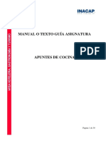 Manual de Cocina Apuntes