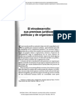 El Etnodesarrollo, Sus Premisas Jurídicas, Políticas y de Organización.-Bonfil Batalla.