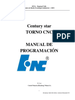 Programacion de Torno CONTROL HNC