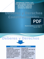 Deberes y Derechos