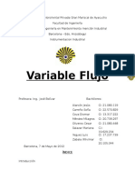 Trabajo Instrumentacion Variable Flujo