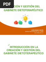 Creacion y Gestion de Gabinete Dietoterapéutico