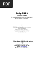 Tally ERP9 by Dr.P.rizwan Ahmed