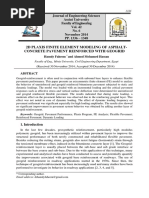 2d Plaxis Finite Element Modeling of Ashhalt Concrete