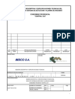 MMDD Sistema de Alarma Contra Incendio Condominio Reidencia Central 10.5