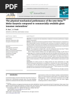 The Physical-Mechanical Performance of The New Ketac Molar Easymix Compared To Commercially Available Glass Ionomer Restoratives