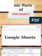 Spreadsheet (Google Sheets)