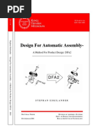 Design For Automatic Assembly-: Dfa2 Dfa2 Dfa2 Dfa2