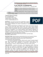 A Case of Gastric Schwannoma: Sciences, Porompat, Imphal. Sciences, Porompat, Imphal. Imphal. Sciences, Porompat, Imphal