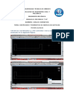 Momentos de Inercia en Autocad