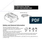 APC BE700Y-InD UPS User Manual - Jgnanamu